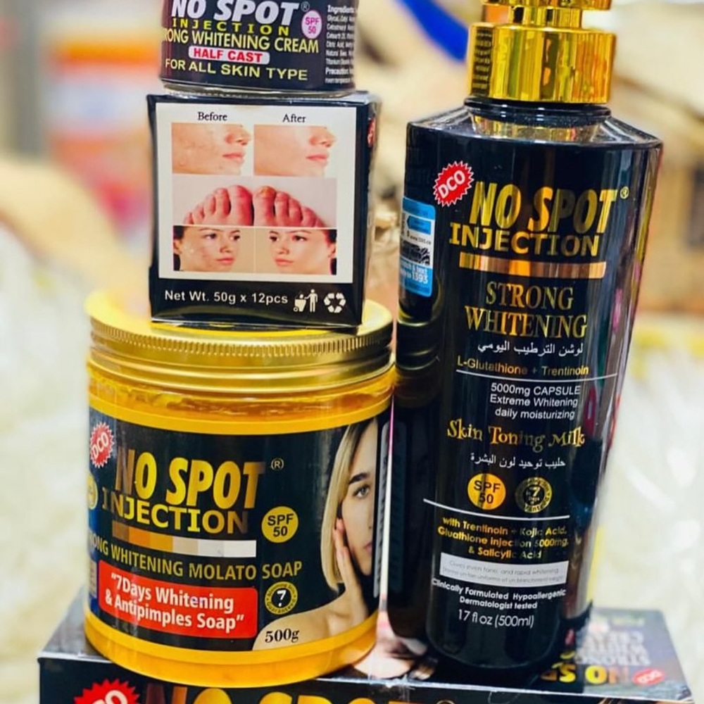 No spot lotion, Molato soap and face cream 3 in 1 set